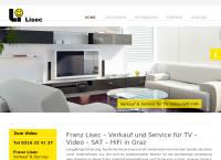 Website von Lisec Franz
