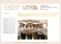 Website von Tischlerei Lüth GmbH