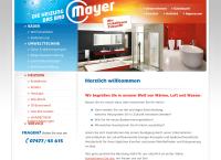 Website von Mayer Gesellschaft M.b.h. & Co. Kg.