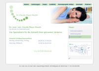 Website von Dr. Claudia Mayer-Rieckh Zahnarzt