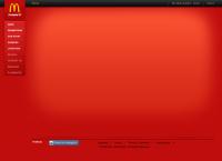 Website von Mcdonald's Restaurant