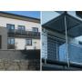 Jungwirth Metallbau - Landtechnik GmbH Glasgeländer und passendes Vordach Jungwirth Metallbau - Landtechnik GmbH Glasgeländer und passendes Vordach