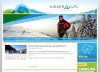 Website von Schilift Gesellschaft m.b.H. Mürzsteg - Niederalpl