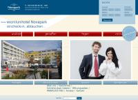 Website von Wohlfühlhotel Novapark***Superior und Wellnessoase Nova-Spa