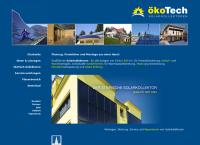 Website von Ökotech Produktionsgesellschaft Für Umwelttechnik M.b.h.