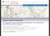 Website von Johann Orthner