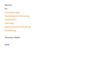 Website von Pajek Christian Ludwig, Dr.phil.
