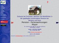 Website von Pension Ferienwohnungen Mayer