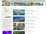 Website von Pfeiffer + Partner GmbH