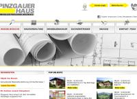 Website von \"pinzgauer Haus\" Immobilientreuhandgesell- Schaft M.b.h.