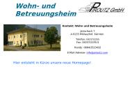 Website von Piroutz GmbH