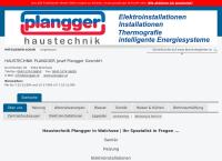 Website von Josef Plangger Ges.m.b.h.