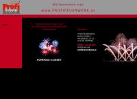 Website von Anton Prutsch  Profifeuerwerk Austria