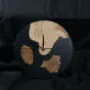 Holz und Epoxid Uhr