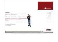 Website von punti catering gmbh