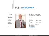 Website von Dr. Josef Lindlbauer
