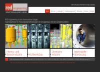 Website von RED Engineering GmbH