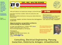 Website von Riemer Walter Dipl-Ing