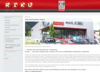 Website von RIKU Bauelemente Gesellschaft mbH
