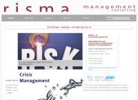 Website von risma management gmbh