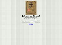 Website von Johannes Säuerl