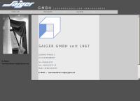 Website von Saiger GmbH