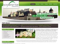 Website von Scharfetter & Partner Immobilien- und Wohnbau Ges. mbH