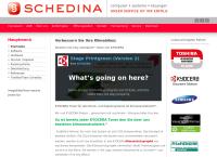 Website von Schedina GmbH & Co KG