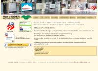 Website von Vieider Max