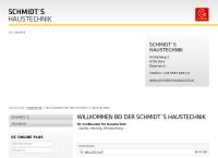 Website von Schmidt's Handelsgesellschaft