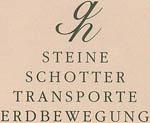 Heimo Gruber TRANSPORTE, ERDBEWEGUNG, SCHOTTER, STEINE