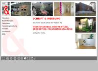 Website von Schrift & Werbung Horst Rappel GmbH