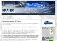 Website von Smatec Konstruktionsbüro