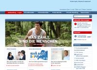 Website von Sparkasse Bludenz Bank AG Filiale Brand