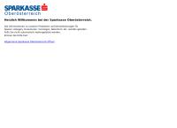 Website von Sparkasse Oberösterreich