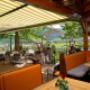 Der Stegerbräu Gastgarten im Zentrum von Rastadt mit überdachter Terrasse und beheizter Laube Der Stegerbräu Gastgarten im Zentrum von Rastadt mit überdachter Terrasse und beheizter Laube