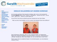 Website von Suralik Wachswender Haustechnik OEG