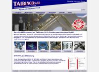 Website von Taibinger & Co Sonder- Maschinenbau GmbH