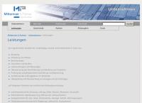 Website von Ing. Mittermair & Partner GmbH.
