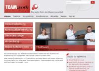 Website von TEAMwork Holz- und Kunststoffverarbeitung GesmbH