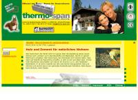 Website von Thermo-Span Baustoffwerk Harml-Quehenberger GmbH