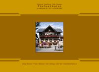 Website von Tiefenthaler Bäckerei