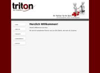 Website von Triton EDV-Zubehör  Tschernitz Sigrid