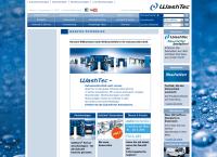 Website von WashTec Cleaning Technology GmbH