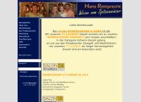 Website von Reinprecht Hans