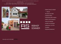 Website von Weingut Rebhof - Buschenschank - Vinothek & Weinbar - Sommer Herbert