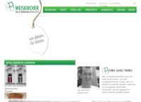 Website von Weiskircher GmbH
