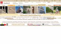 Website von Muschelkalk - Naturstein-Vertrieb