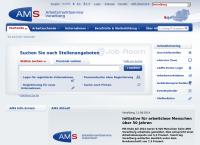 Website von AMS Kleinwalsertal - Service für ArbeitsuchendeAMS Kleinwalsertal - Service für Arbeitsuchende