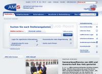 Website von AMS Arbeitsmarktservice